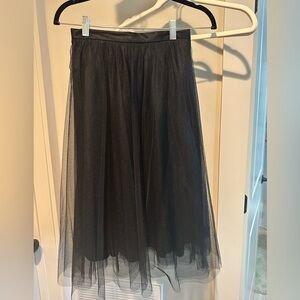 Jenny Yoo tulle skirt black, XS
